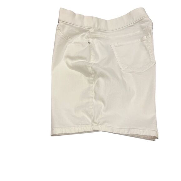 ND New Directions Weekend White pullover shorts size 12 - Picture 2 of 7